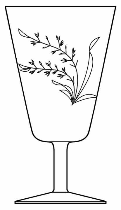 2000-3 Water Goblet by Rosenthal-1