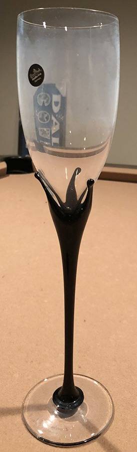 Black Crown Fluted Champagne by Rosenthal-1