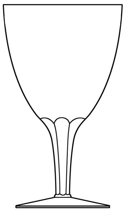 Claudia Water Goblet by Rosenthal-1