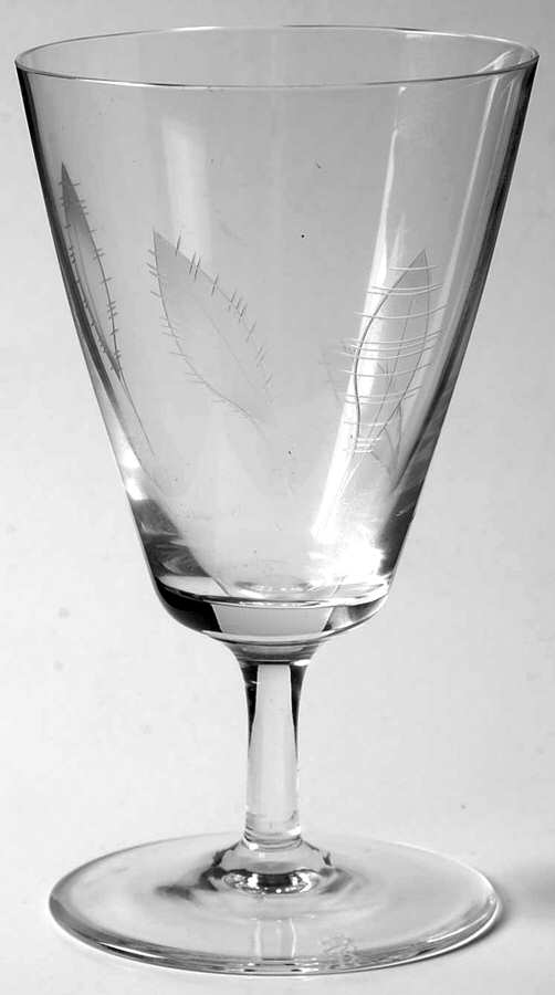 Foliage Clear Wine Glass by Rosenthal-1