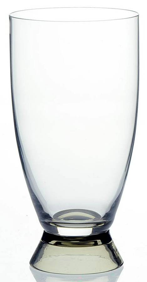 Fortuna Smoke Footed Tumbler by Rosenthal-1