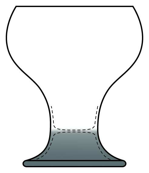 Form 9300 Water Goblet by Rosenthal-1