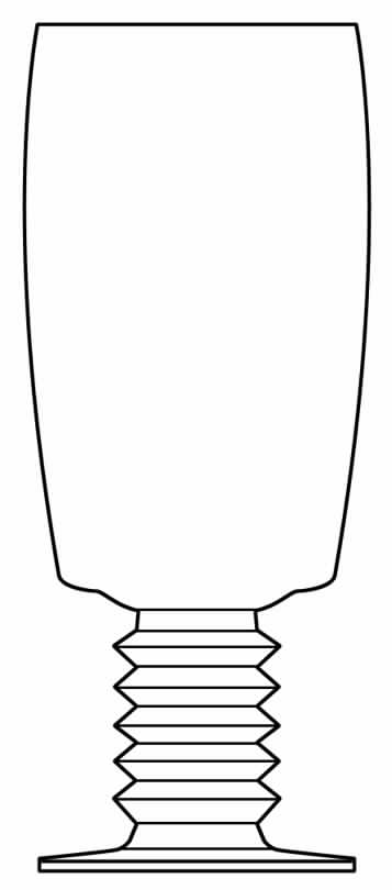 Gambrinus Beer/Water Goblet by Rosenthal-1