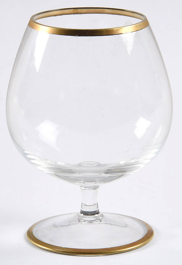Gold Band Brandy Glass by Rosenthal-1