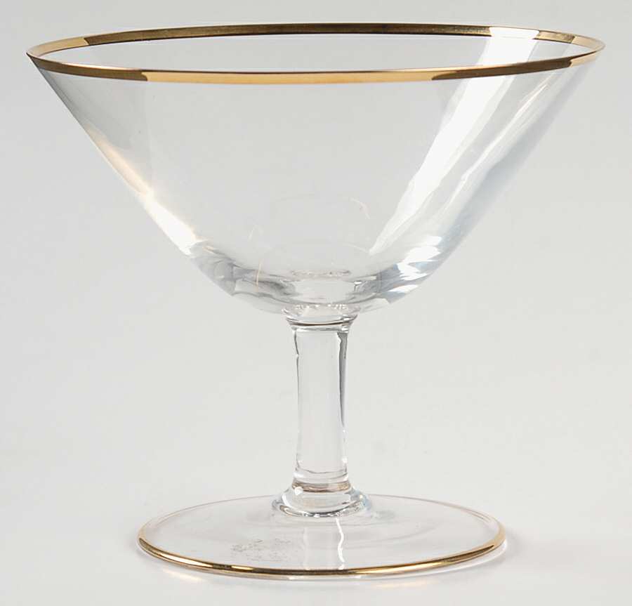 Gold Band Champagne/Tall Sherbet by Rosenthal-1