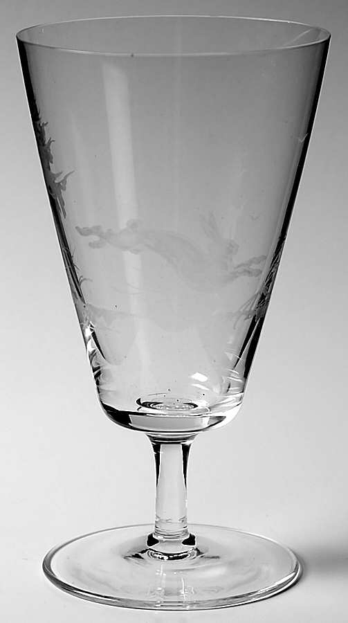 Hunt Motif Water Goblet by Rosenthal-1