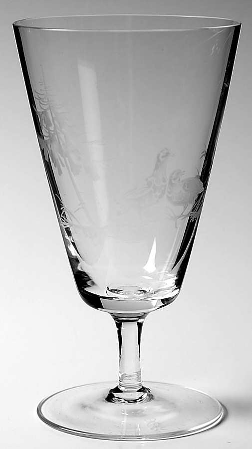 Hunt Motif Water Goblet by Rosenthal-1