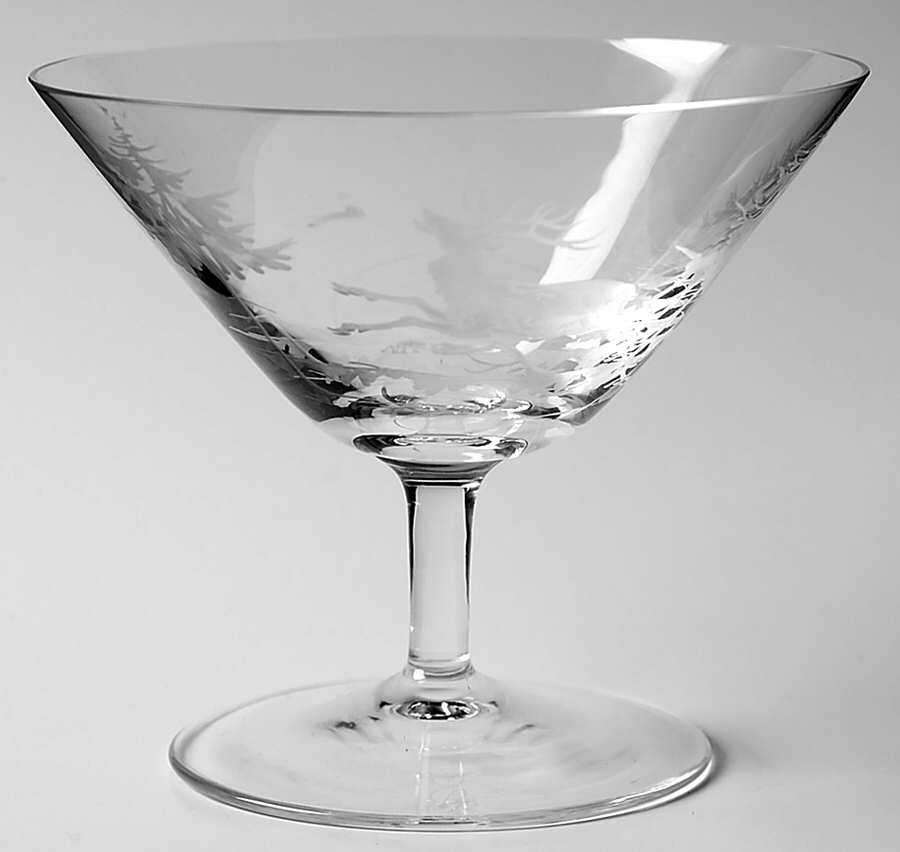 Hunt Motif Champagne/Tall Sherbet by Rosenthal-1
