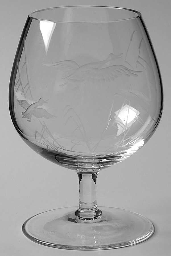 Hunt Motif Brandy Glass by Rosenthal-1
