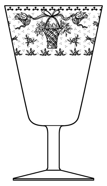Idyll Water Goblet by Rosenthal-1