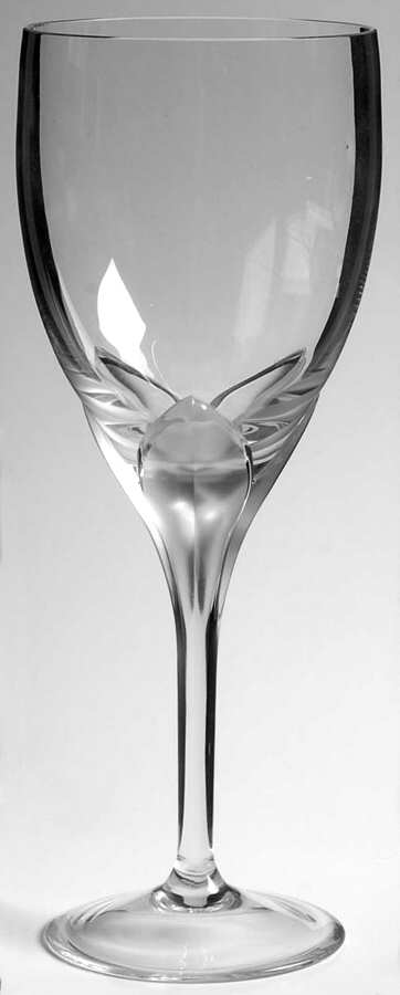 Iris (Frosted Stem) Tall Water Goblet by Rosenthal-1