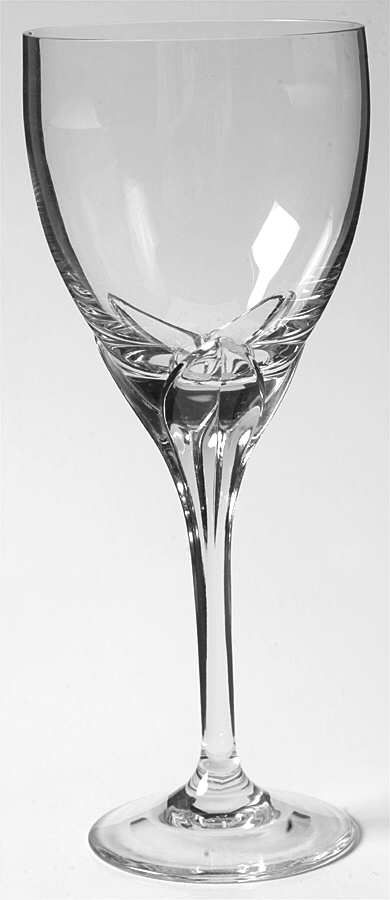 Iris (Clear Stem) Water Goblet by Rosenthal-1