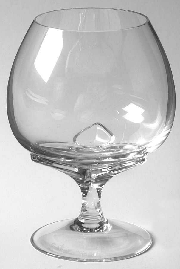 Iris (Clear Stem) Brandy Glass by Rosenthal-1