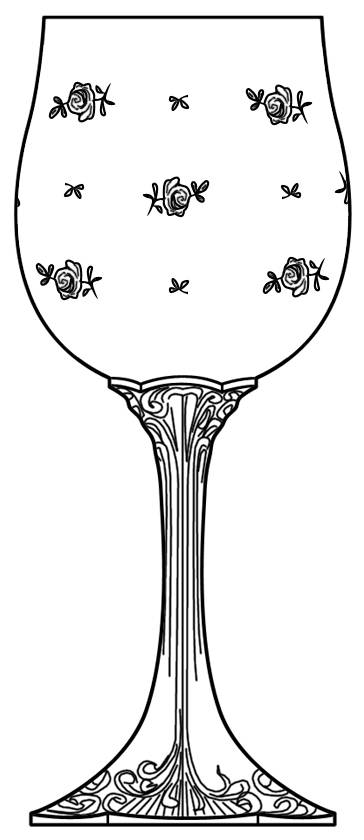 Josephine Water Goblet by Rosenthal-1