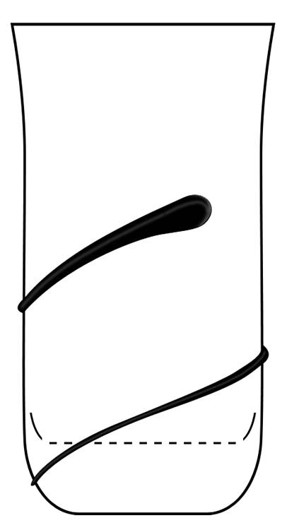 Liane Water Goblet by Rosenthal-1
