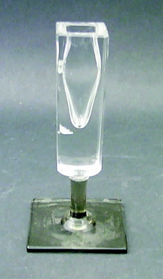 Linear Smoke 4" Bud Vase by Rosenthal-1