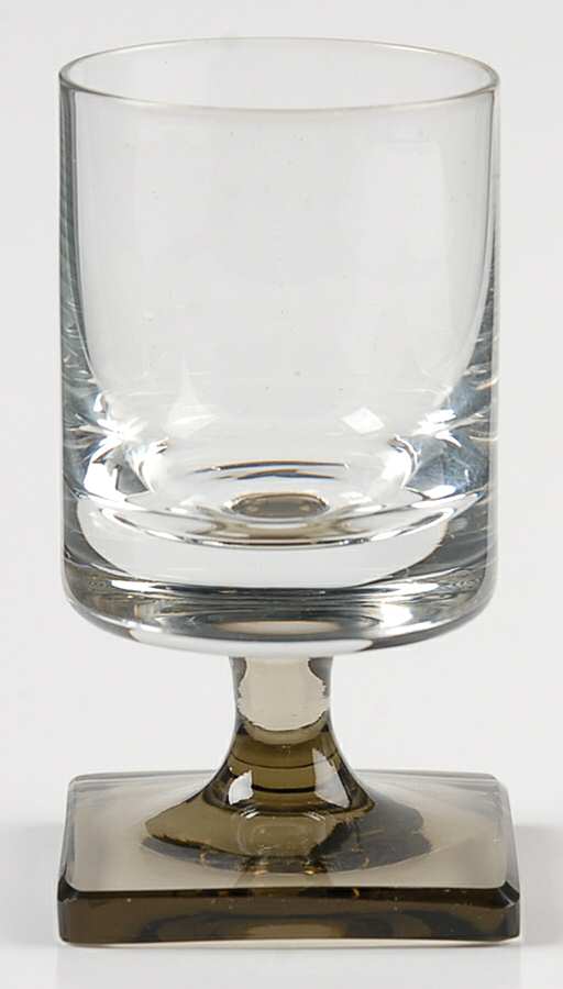 Linear Smoke Cordial Glass by Rosenthal-1