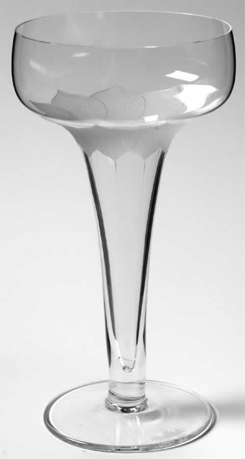 Lotus Blossoms Tall Hollow Stem Champagne by Rosenthal-1