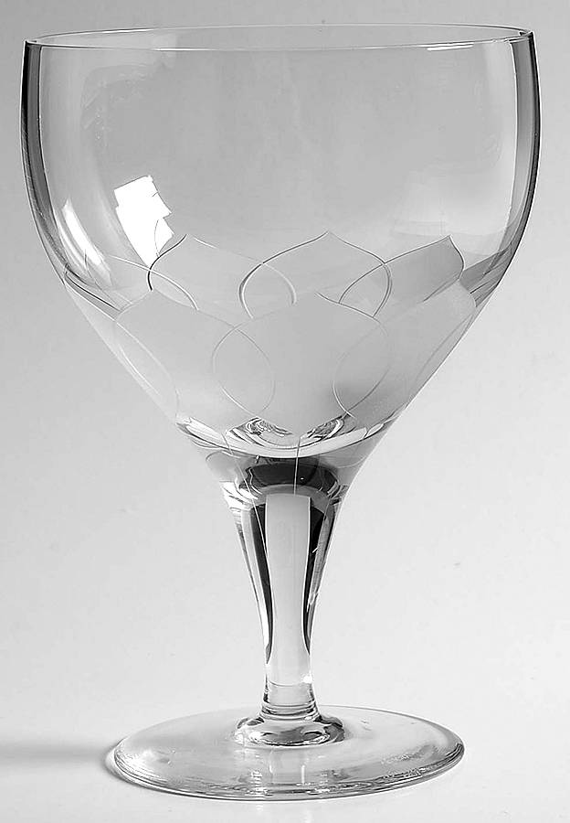 Lotus Blossoms Burgundy Wine by Rosenthal-1
