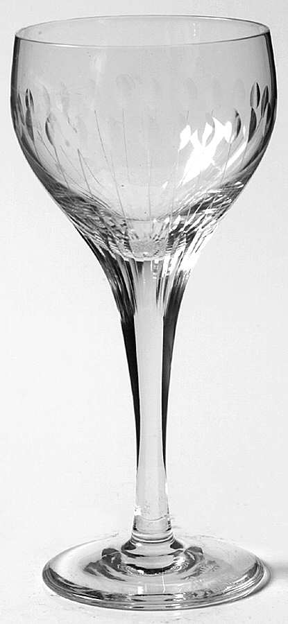 Lotus Cut Cordial Glass by Rosenthal-1