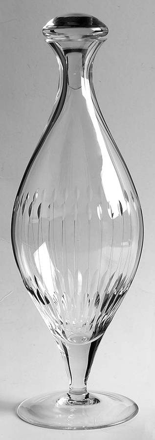 Lotus Cut Decanter & Stopper by Rosenthal-1