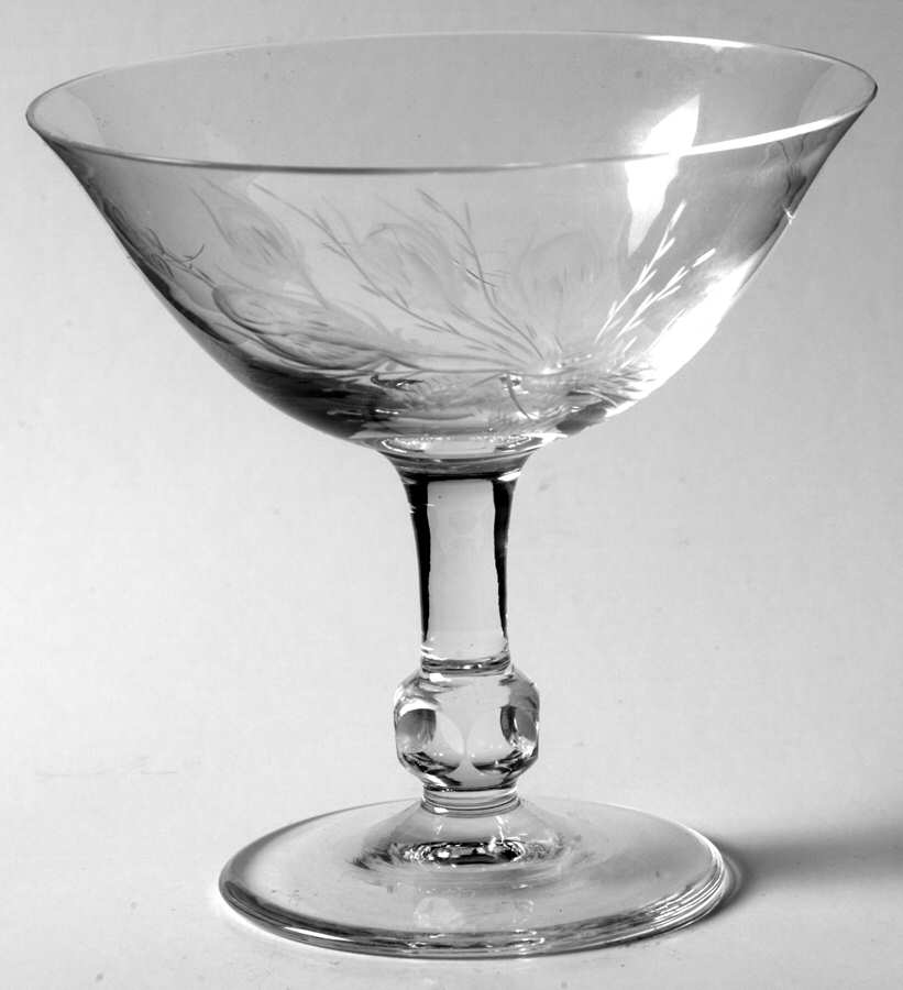 Moss Rose (Stem 430) Champagne/Tall Sherbet by Rosenthal-1