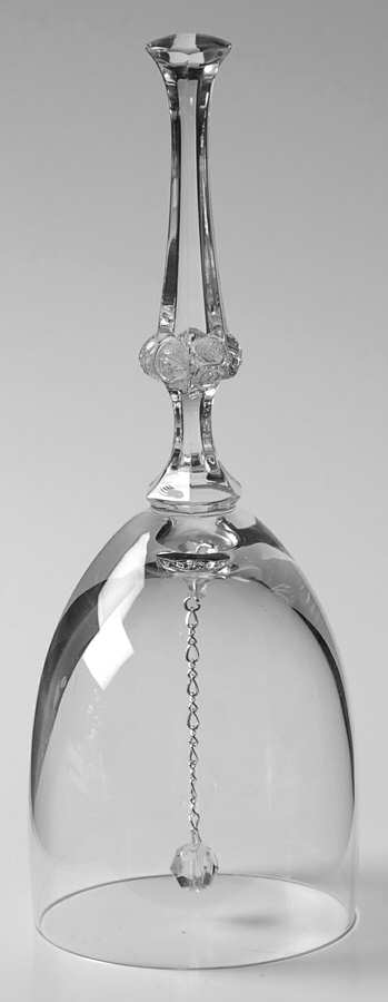 Ophelia Clear Bell Made From Wine Glass by Rosenthal-1