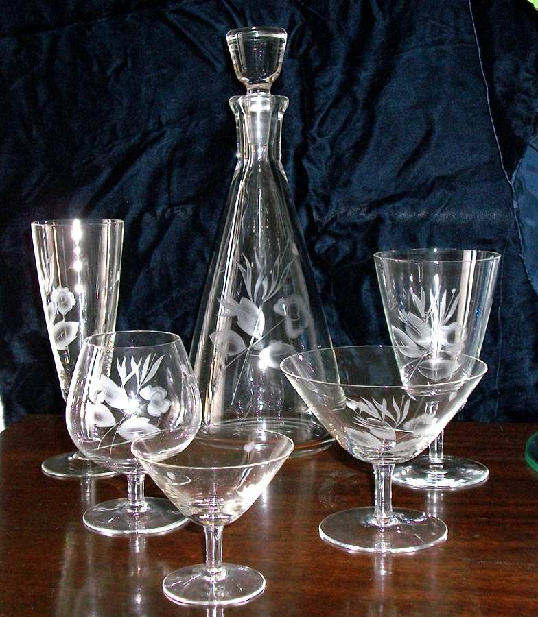 Parisian Spring (2000) Decanter & Stopper by Rosenthal-1