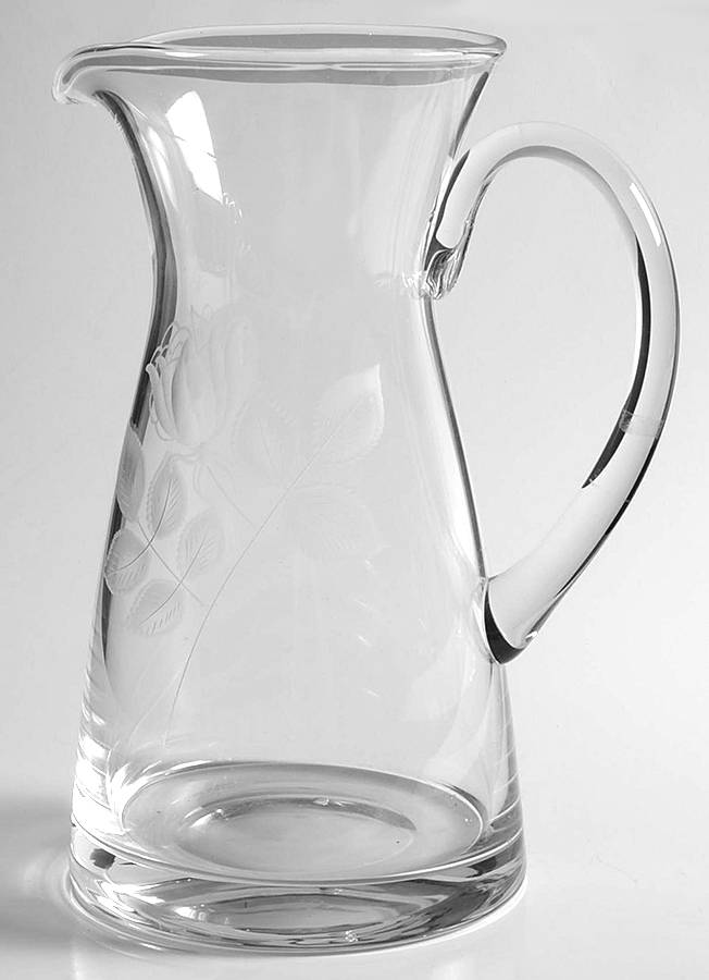 SHADOW ROSE (STEM 2000) 32 Oz Pitcher by Rosenthal-1