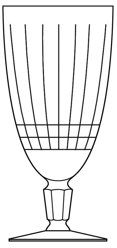 Victoria Water Goblet by Rosenthal-1