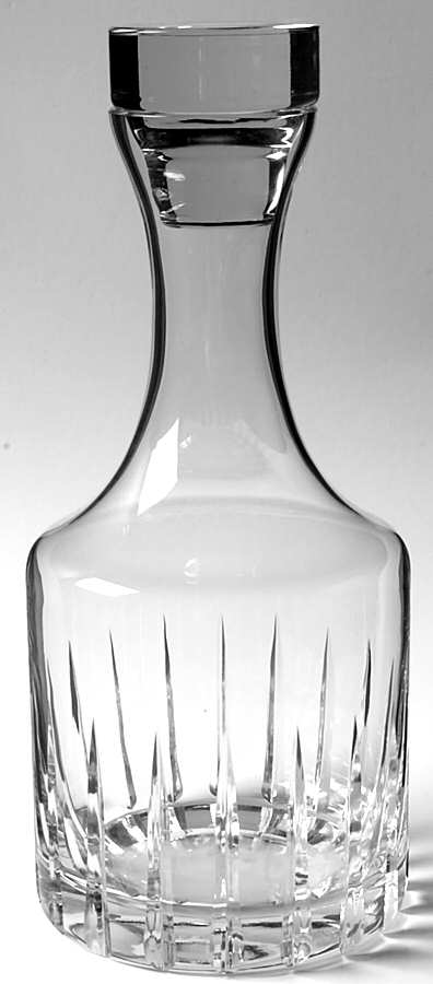 Wedge Cut Decanter & Stopper by Rosenthal-1