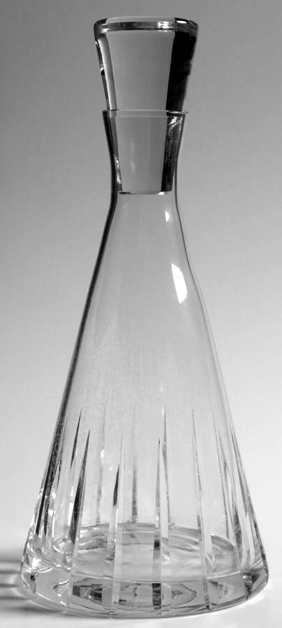 Wedge Cut Decanter & Stopper by Rosenthal-1