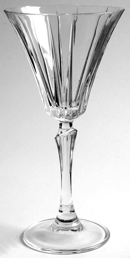 Novecento Water Goblet by Royal Crystal Rock-1
