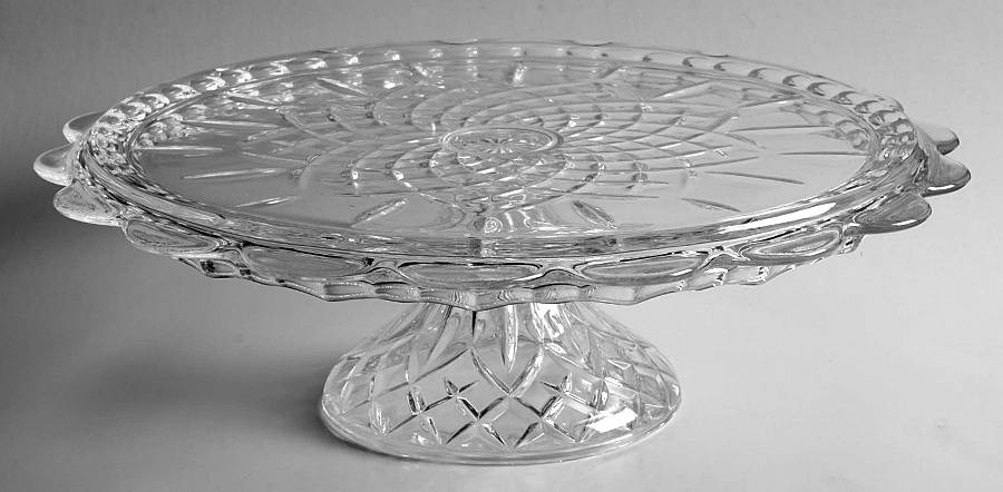 Opera 12" Diameter Cake Stand/Pedestal by Royal Crystal Rock-1