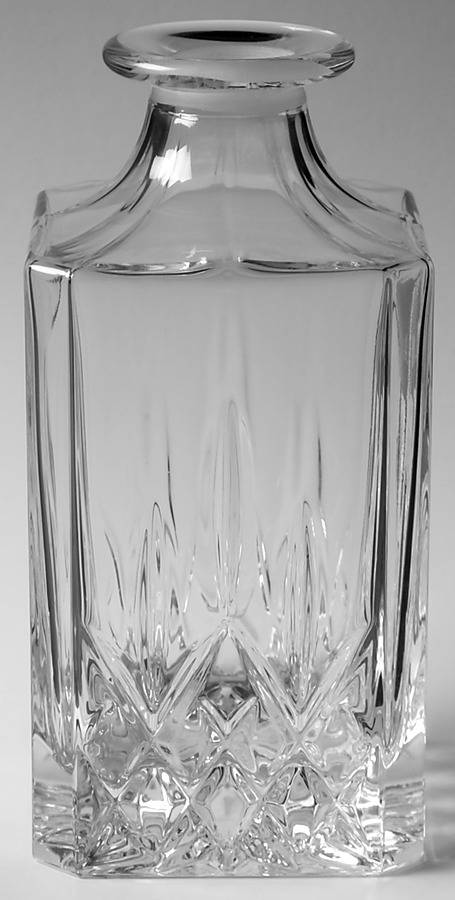 Opera Square Decanter No Stopper by Royal Crystal Rock-1