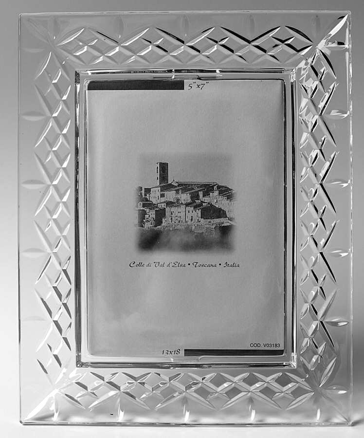 Opera Frame-Holds 5" X 7" Photo by Royal Crystal Rock-1