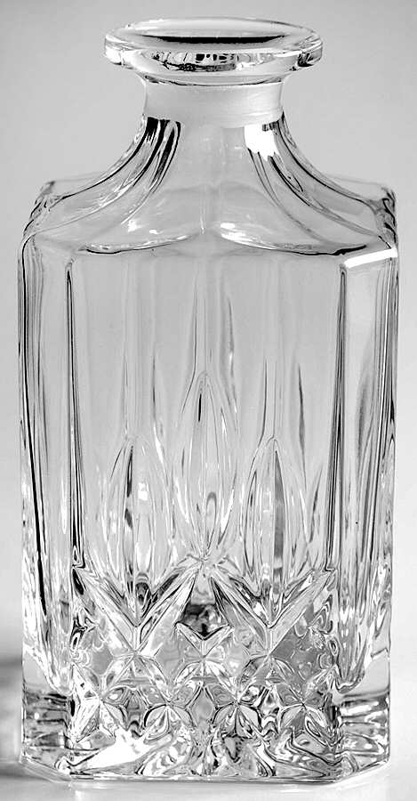 Opera Liqueur Decanter No Stopper by Royal Crystal Rock-1