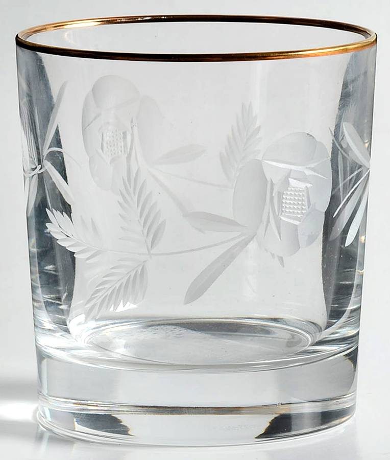 Country Rose Gold Double Old Fashioned by Royal Doulton-1