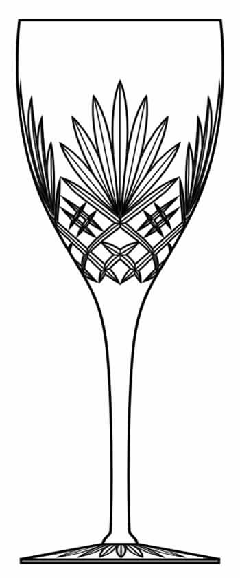 Ritz Water Goblet by Royal Doulton-1