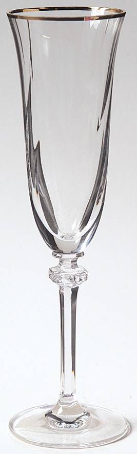 Vassar Gold Fluted Champagne by Royal Doulton-1