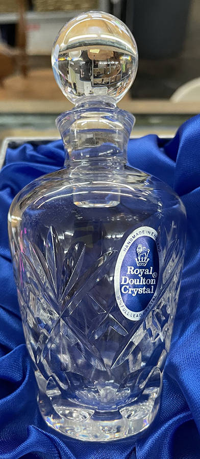 Victoria Perfume Bottle & Stopper by Royal Doulton-1