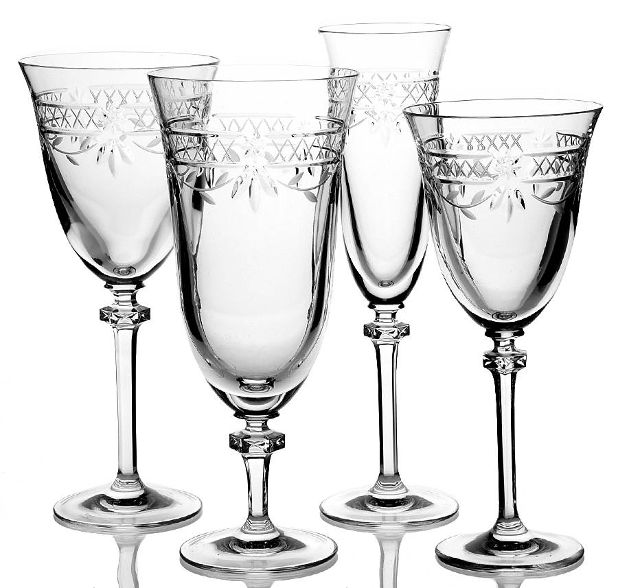 Wellesley Clear 4 Piece Place Setting by Royal Doulton-1