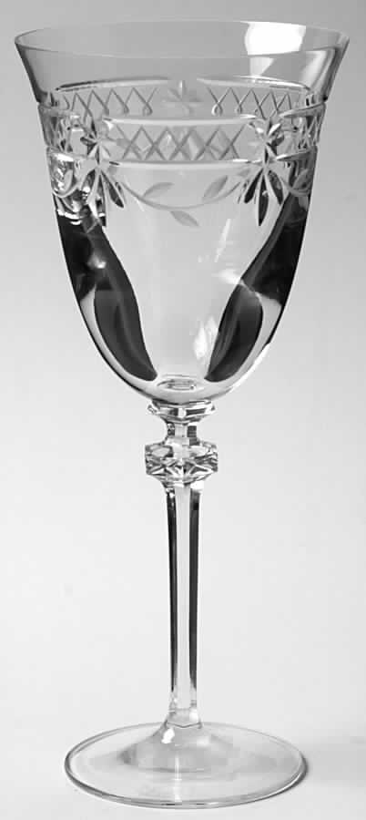 Wellesley Clear Water Goblet by Royal Doulton-1