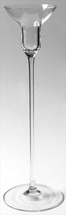 Giftware 11" Single Light Elaine/Leuchter Candlestick by Riedel Crystal-1