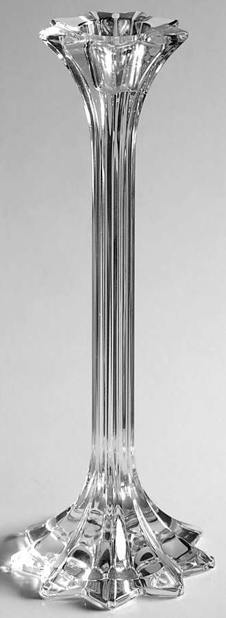 Grand Prix 8" Single Light Candlestick by Riedel Crystal-1