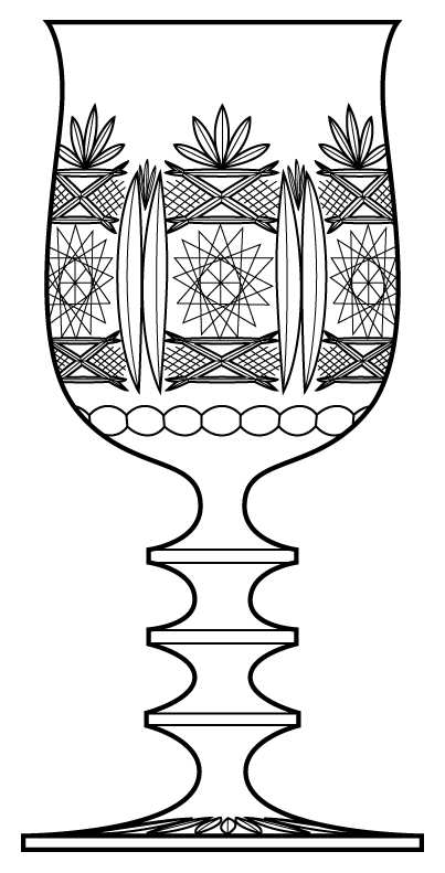 York Water Goblet by Riedel Crystal-1