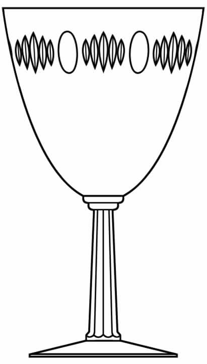 Coronation Water Goblet by Reizart-1
