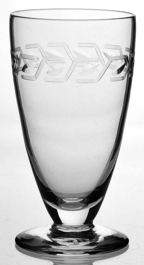 Elegance Clear (Greek Key Design) Iced Tea by Reizart-1