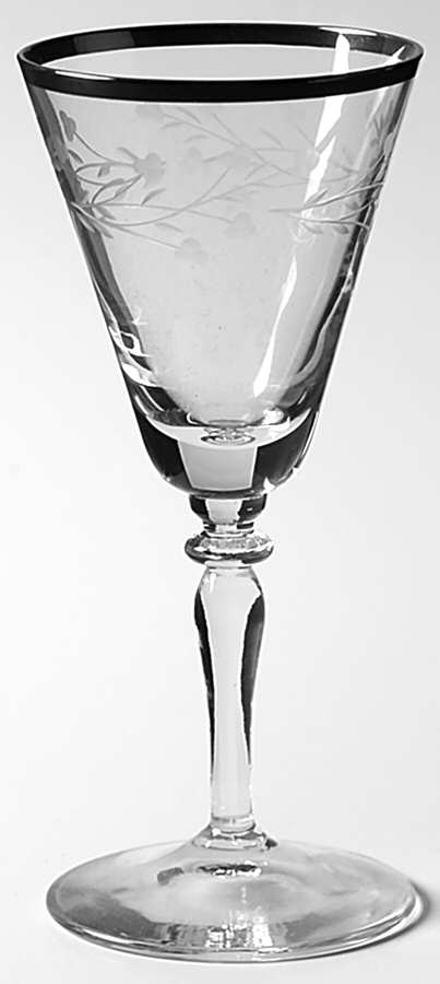 Lace (Platinum) Wine Glass by Reizart-1
