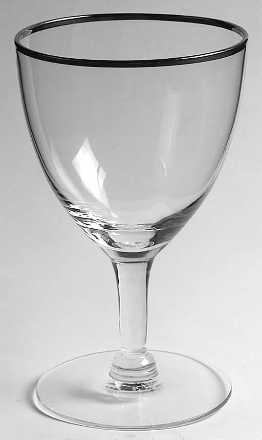 Platinum Saturn Water Goblet by Reizart-1
